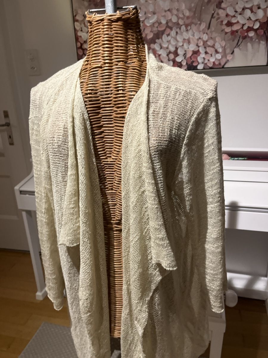 Giacche: Cardigan, offene Form, beige, L – Usato da Solothurn venduto da Bobesch08 1