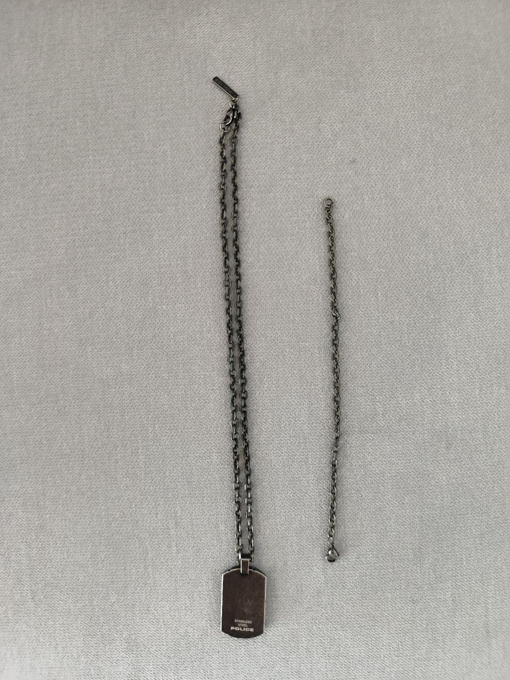 Sonstiger Schmuck: Ensemble chaîne de cou et bracelet  – Neu (gemäss Beschreibung) aus Ursy von Sebastien-85 2