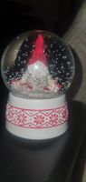 Schneekugel Wichtel, sbowmen lucky, Winter Snowball, Glas