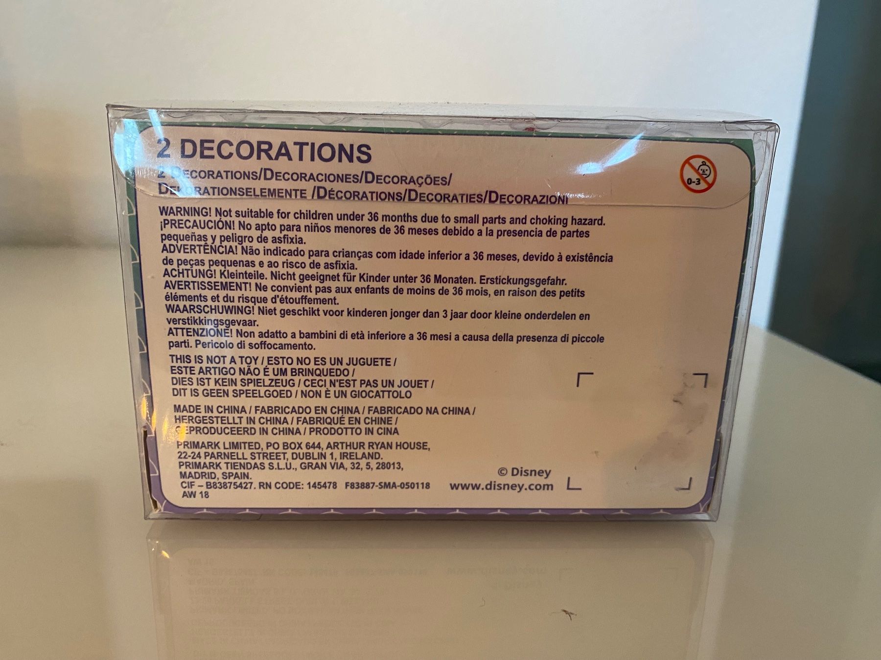 Disney Tutte le decorazioni: Disney Aufhänger – Nuovo e nell'imballaggio originale da Wetzikon ZH venduto da Deba26 3