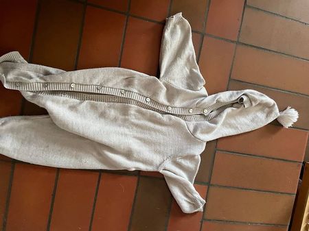 Baby Strampler aus Merino Wolle