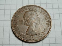 Großbritannien ½ Penny, 1964