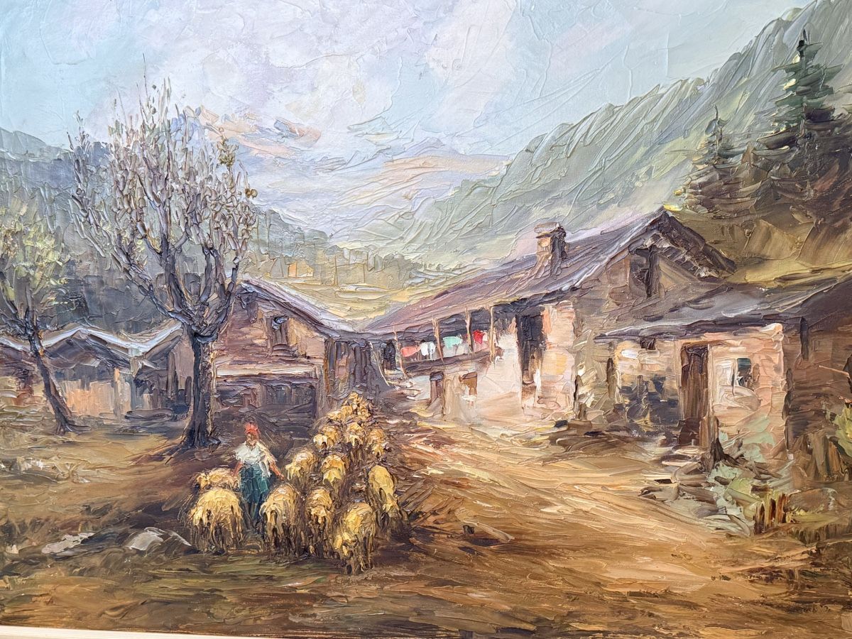 Dipinti: Ölgemälde 83x63.5cm – Usato da Solothurn venduto da NUVICO 7