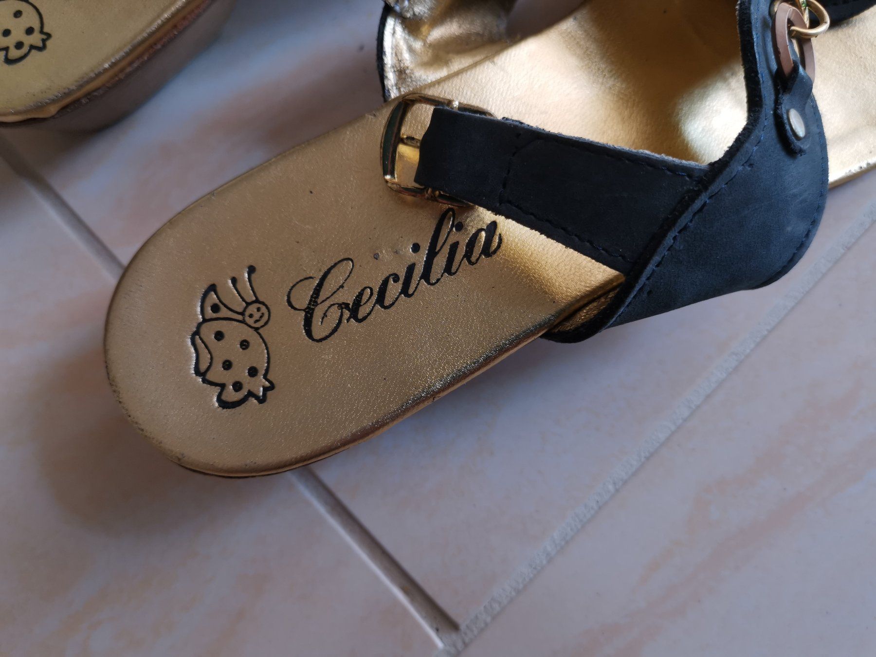 Scarpe da donna: Leder Cecilia Sandalette Gr. 37 – Usato da Dornach venduto da Hei50 3