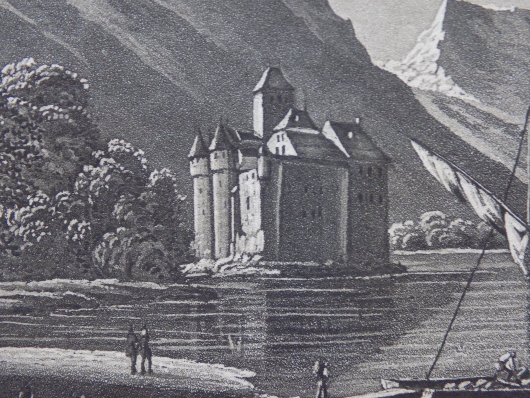 Incisioni: Schloss Chillon le château – Usato da Risch venduto da Rischli15 8