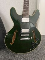 Schöne Blues & Jazz Gitarre ES-335 Modell - Farbe Spearmint