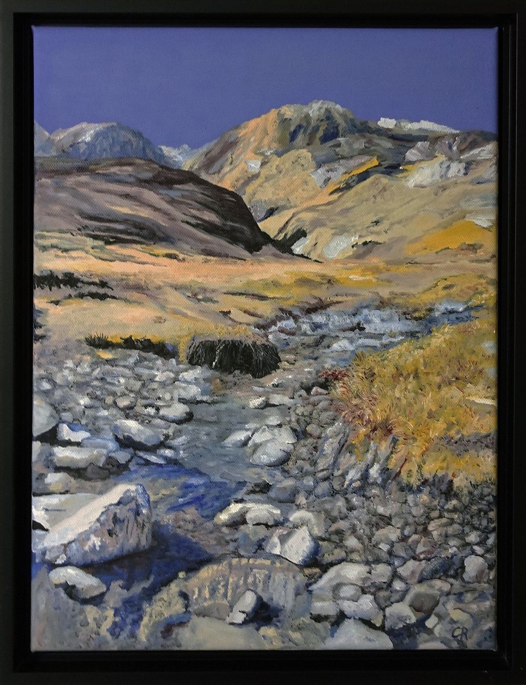 Dipinti: Original Ölgemälde  Titel: Grimsel Blue Sky – Nuovo (secondo la descrizione) da Domdidier venduto da Jean_60 1