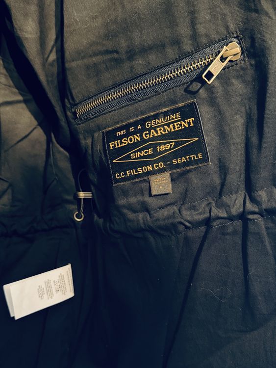 Filson Ranger Field Jacket L Dry Wax Navy (Neu (gemäss Beschreibung ...