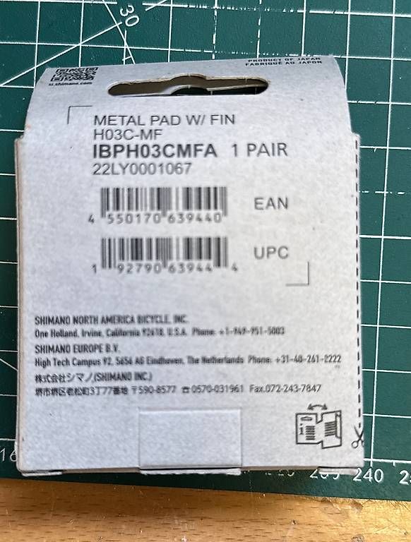 Pezzi di ricambio: Bremsbeläge Shimano Zee – Usato da Fahrni b. Thun venduto da Joer1 1