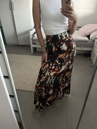 Jupe longue en Viscose taille M