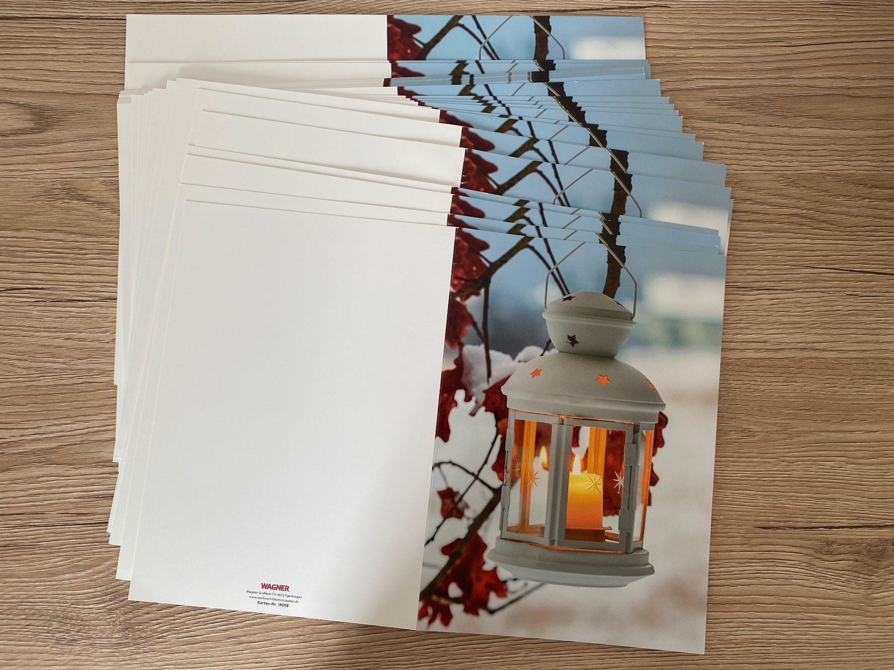 Cartoline: Weihnachtskarten "Laterne" 35 Stück NEU – Nuovo (secondo la descrizione) da Glattbrugg venduto da riseca 1