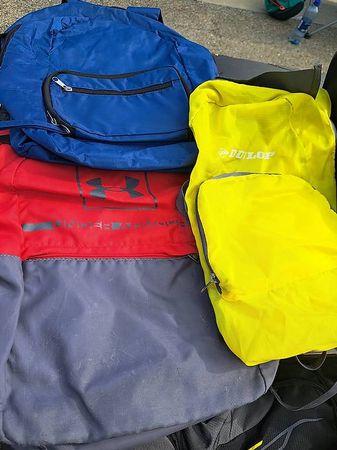 Sacs à dos colorés 