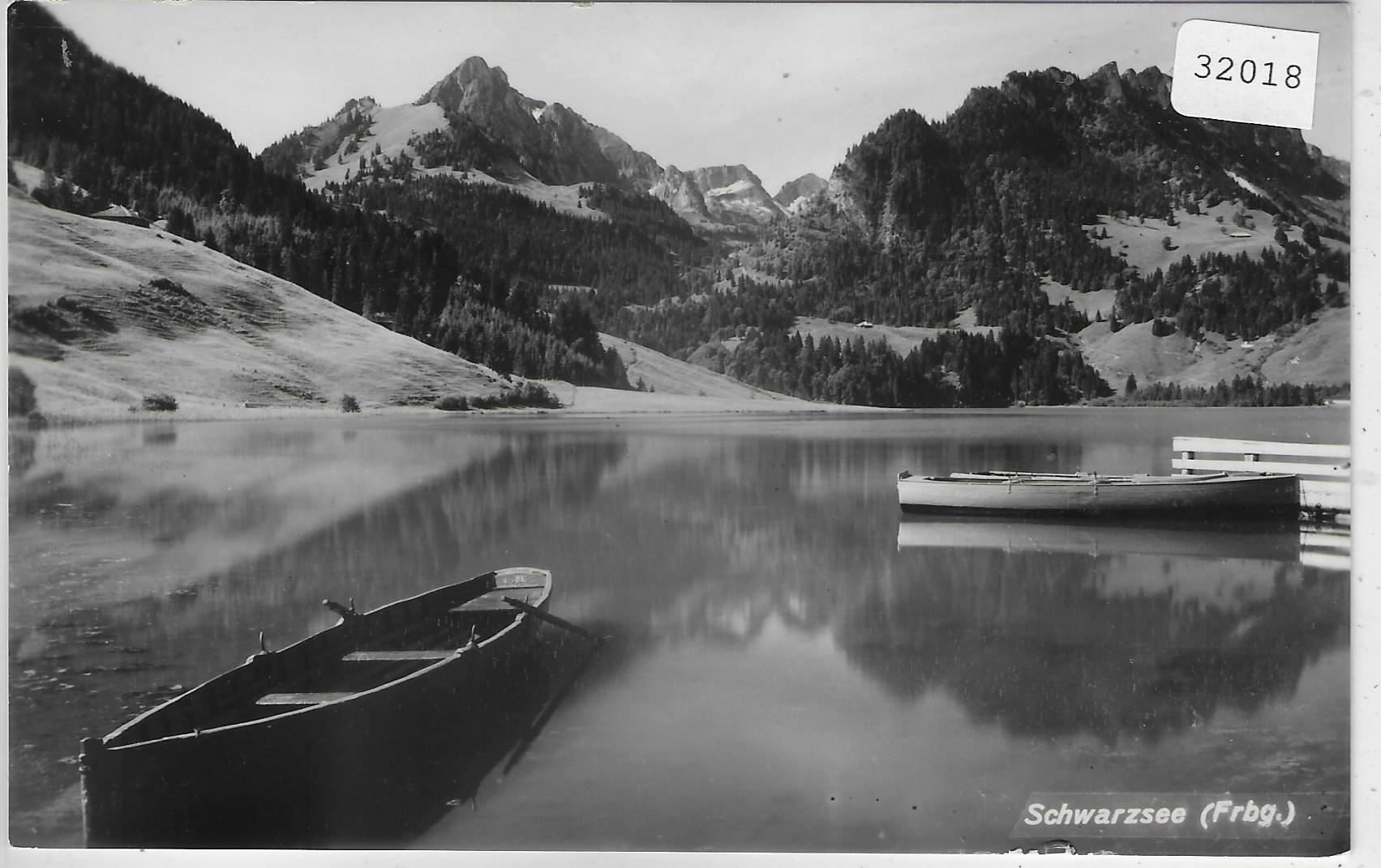 Cartoline postali: Lac Noir - Schwarzsee – Usato da Ettingen venduto da Kartenplanet