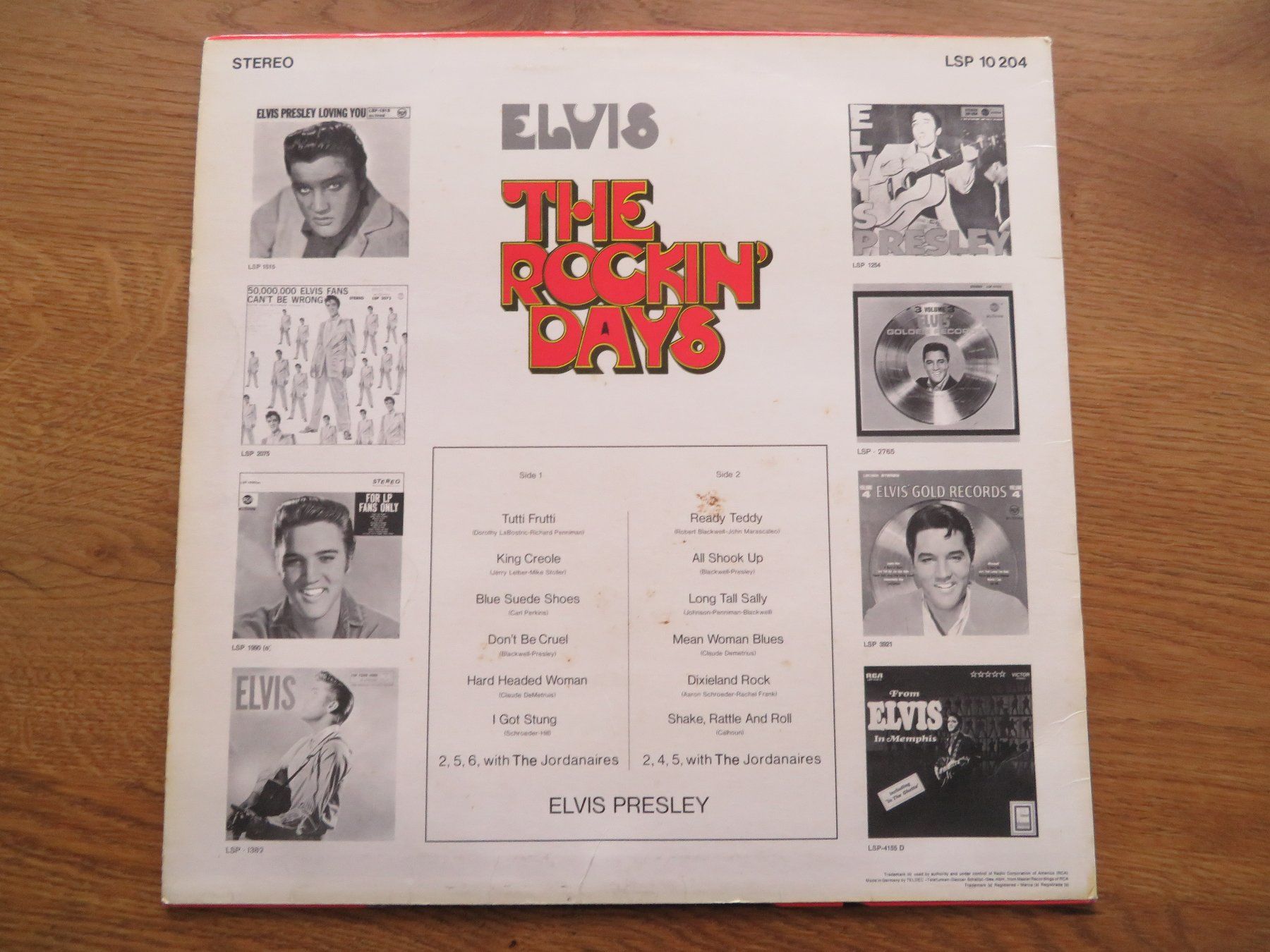 Dischi in vinile: ELVIS PRESLEY THE ROCKIN DAYS – Nuovo (secondo la descrizione) da Zürich venduto da max_cp5f 1