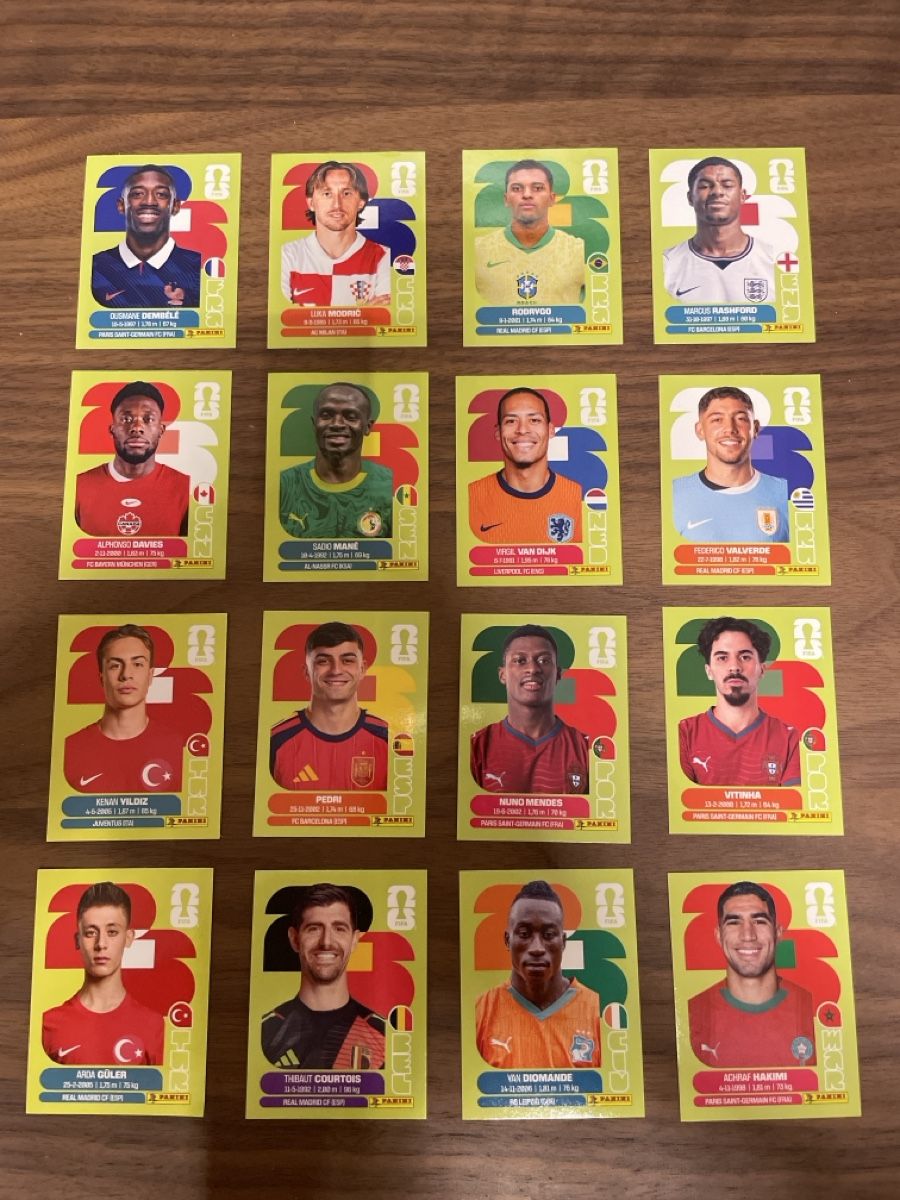 Panini Sammelbilder & Trading cards: 16 seltene Wm 2026 Panini Sticker – Neu (gemäss Beschreibung) aus Galgenen von Stefan780