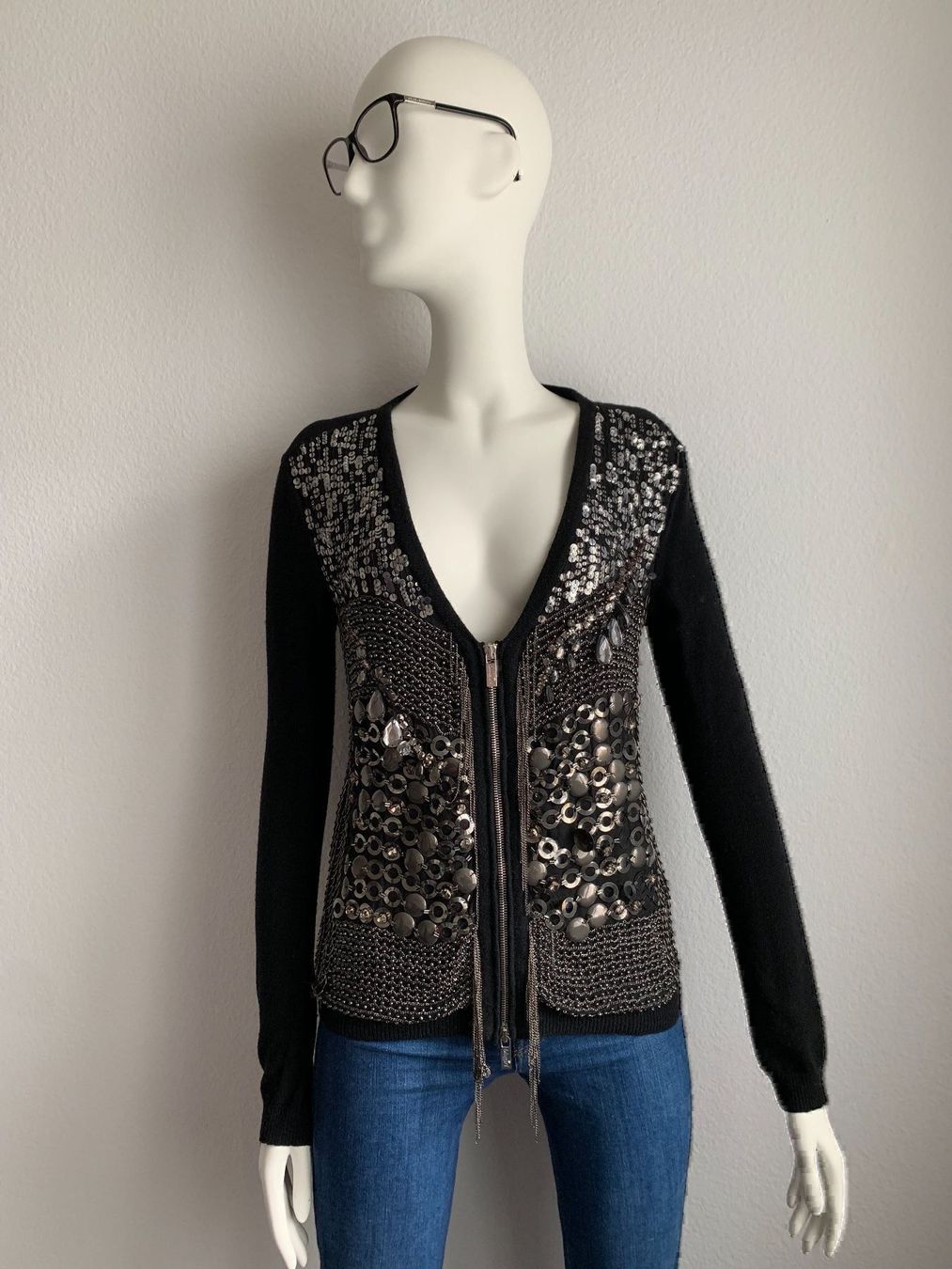 Jacken: Blumarine Strickjacke – Gebraucht aus Winterthur von 19.19