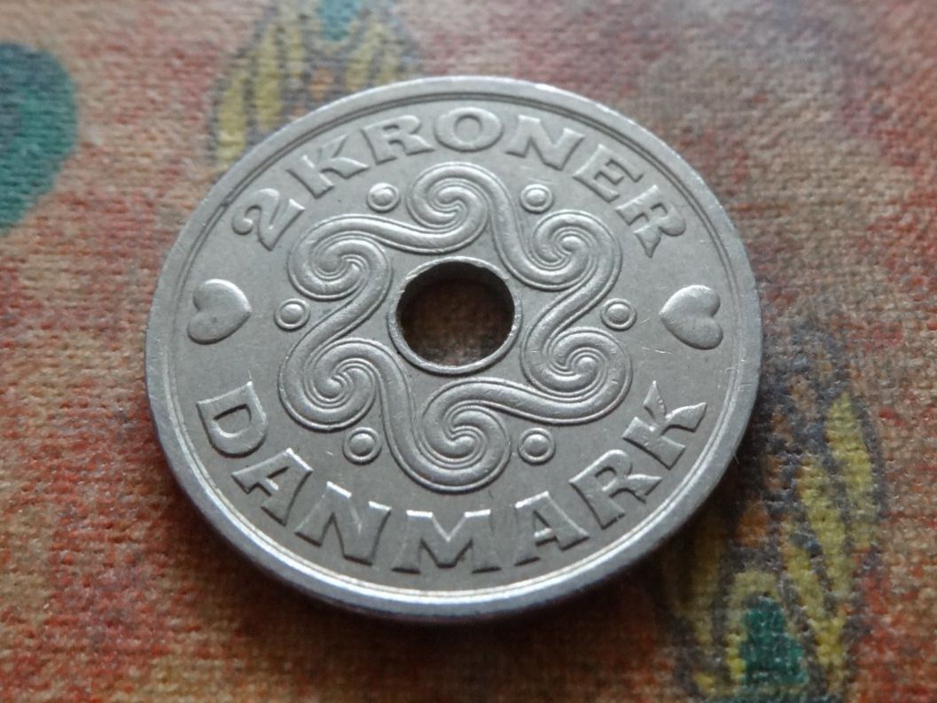 Tutti le monete: DANEMARK  2  Kroner  1994  (Z) – Usato da Romanel-sur-Lausanne venduto da Swift13 1