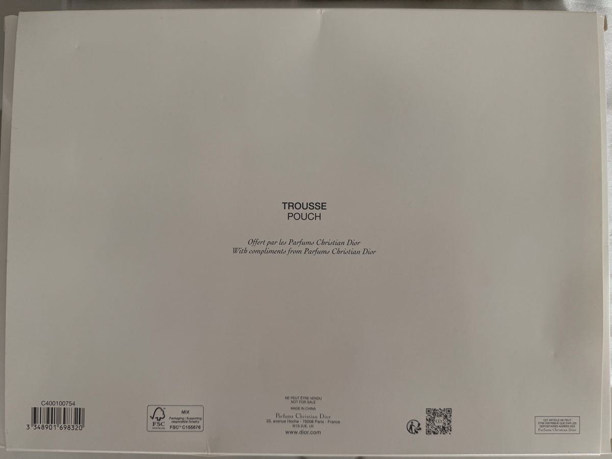 Dior Trousses de maquillage: Dior Necessaire Pouch  – Neuf avec emballage d'origine à Bern par Blueangel6 6