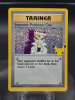 Imposter Professor Oak #73 Celebrations 25th NM / 🇬🇧