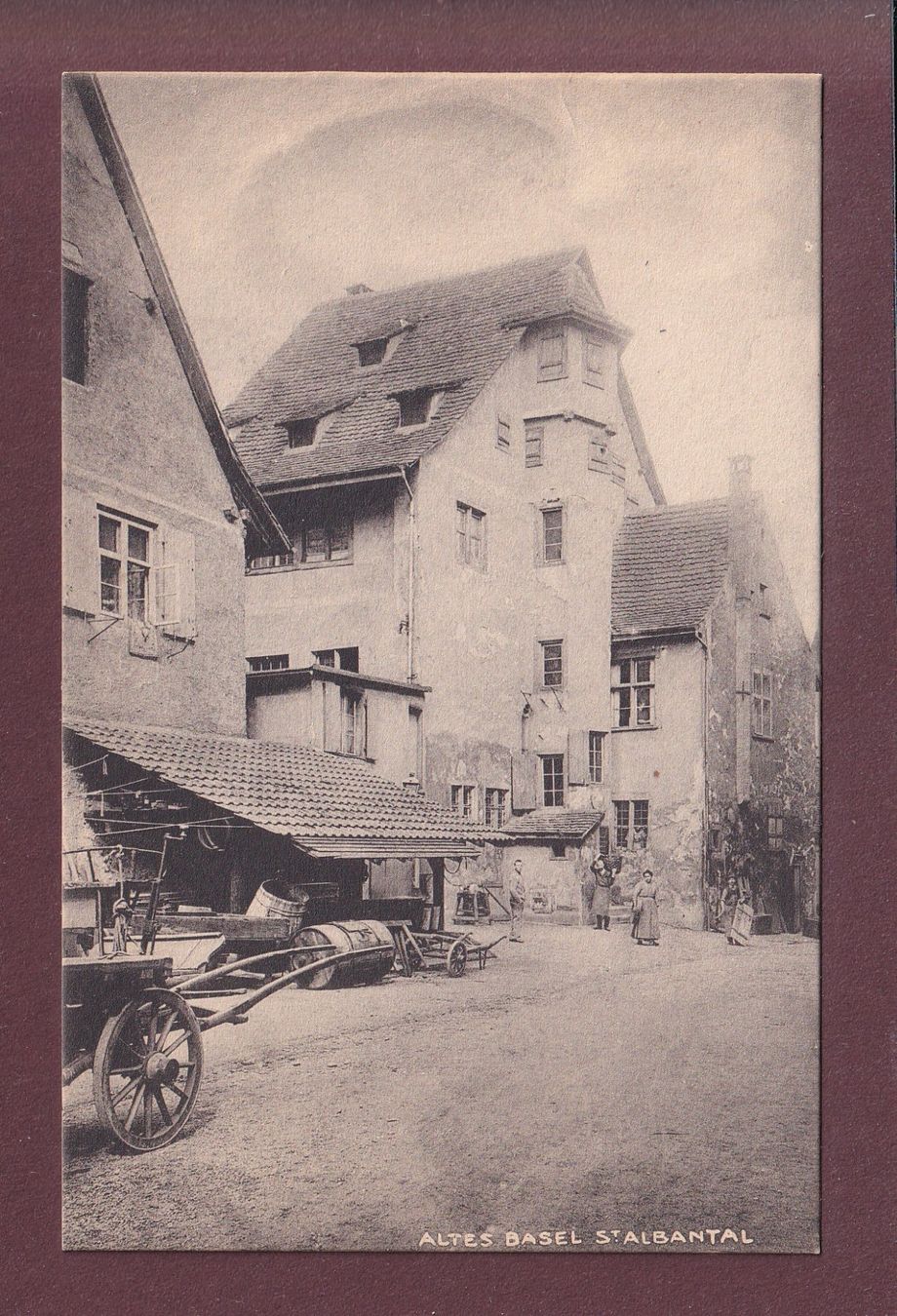 Cartes postales: Altes BASEL - St. Albantal – D'occasion à Pully par nicecards