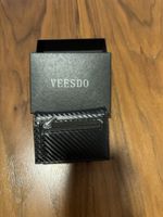 Portemonnaie VEESDO Carbon schwarz neu mit Box