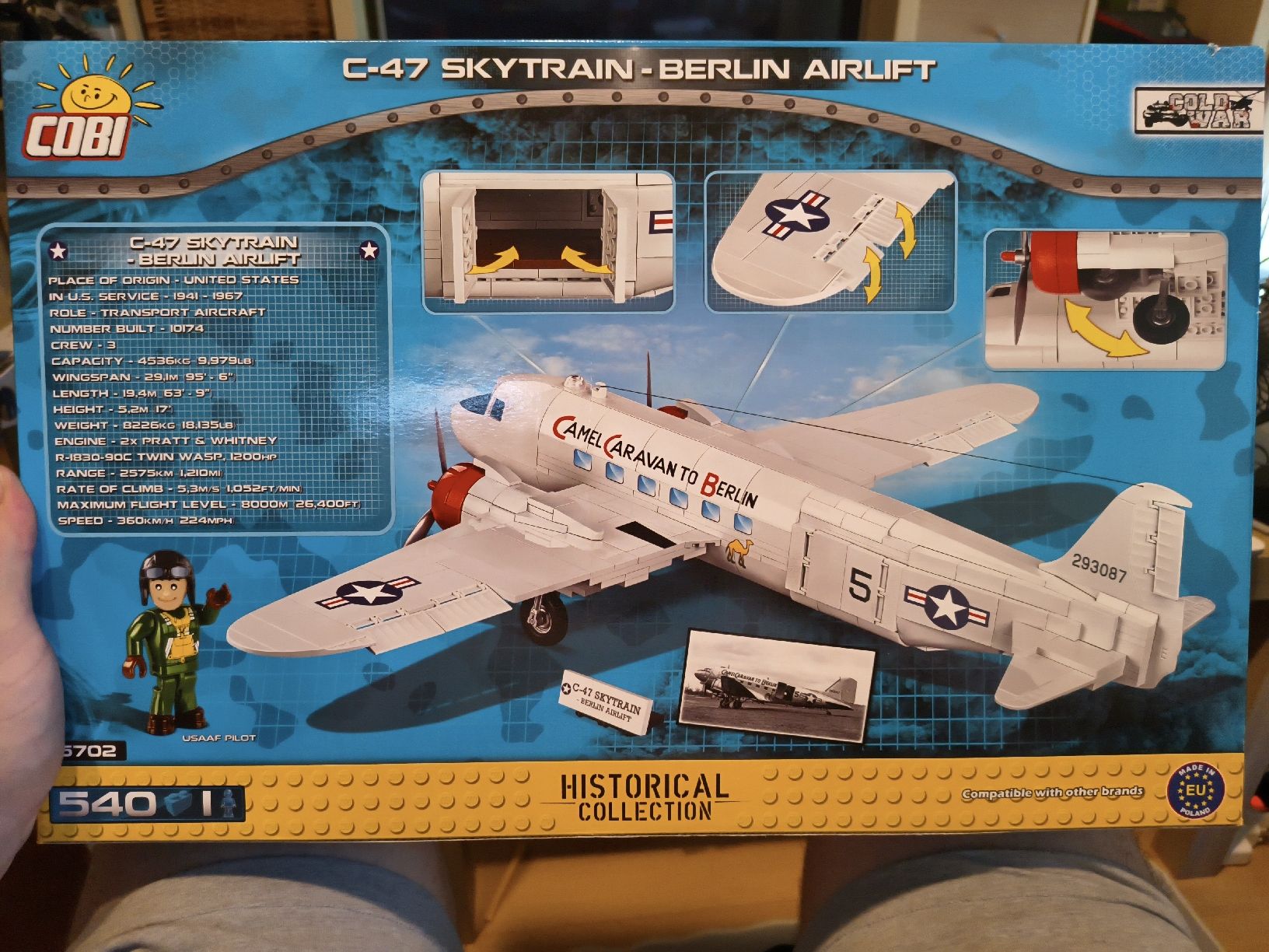 Cobi Baukästen: Cobi Flugzeug Bausatz Neu 5702 – Neu und originalverpackt aus Wila von DominikHCD 1