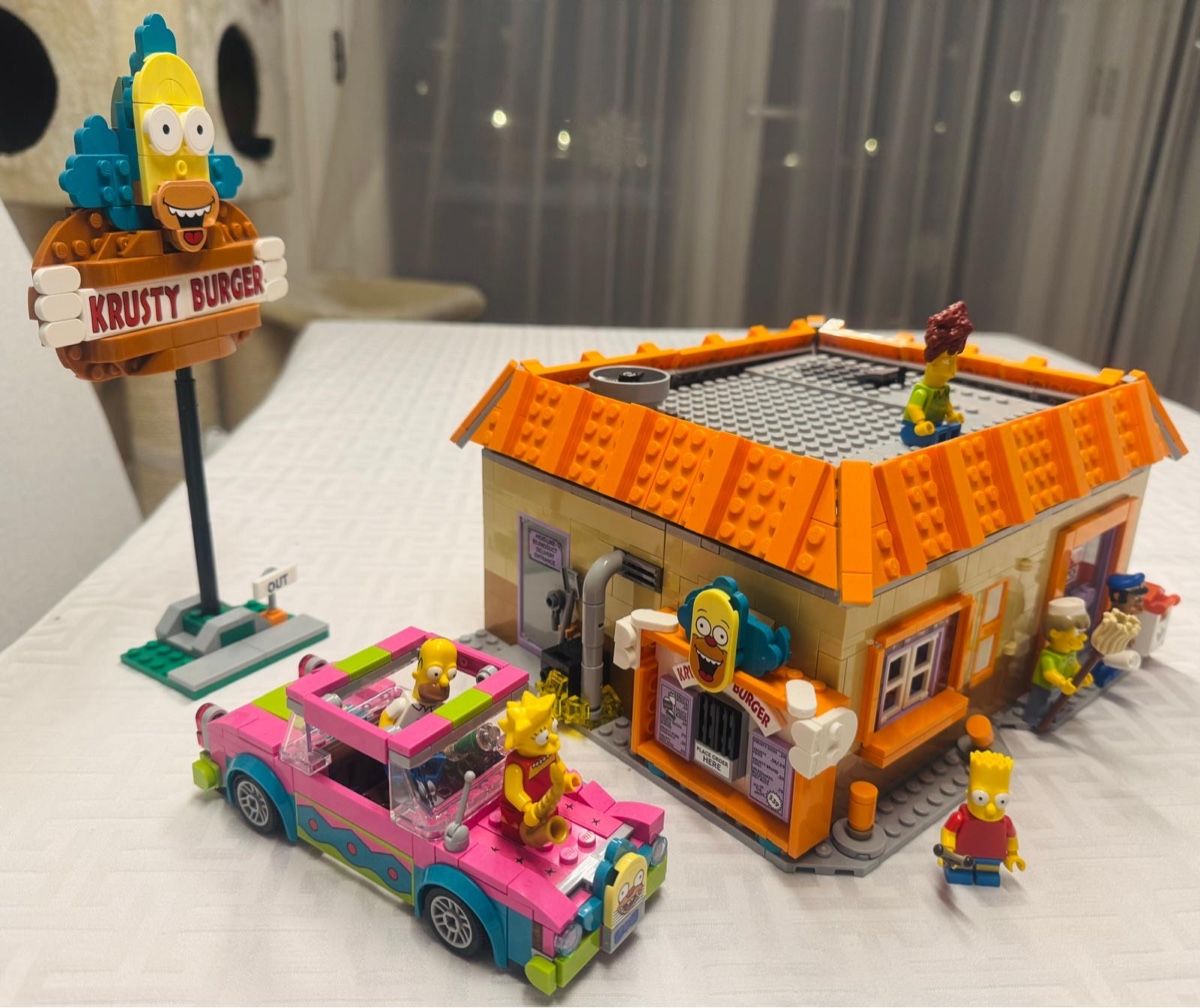 Lego Kit di costruzioni: LEGO Simpsons - Der Krusty Burger - Komplett Set! – Usato da Feuerthalen venduto da tan_sc6v 1