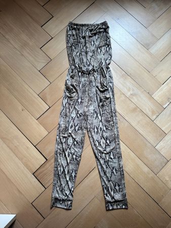 MISS CHARM - Animal Print Jumpsuit S