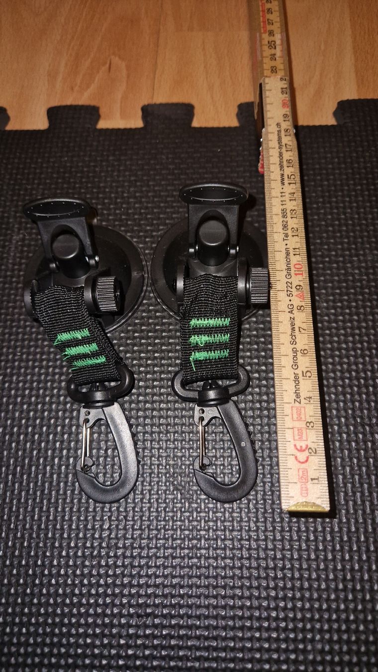 Supporti a parete: 4x Camping Saugnapfhalterung – Nuovo (secondo la descrizione) da Buchs AG venduto da EasyPeasy 1