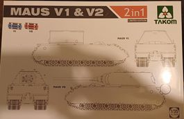 Takom 2050X Maus V1 & V2 (2 in 1) Limited edition