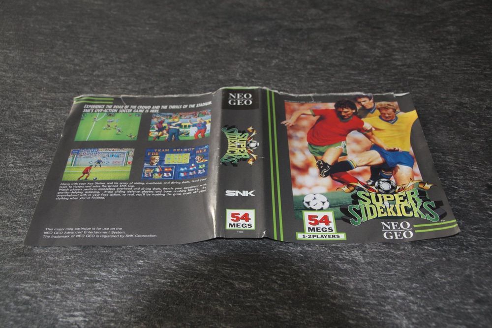 SUPER SIDEKICKS 2 – Neo Geo AES – Original SNK 1994 – Complet