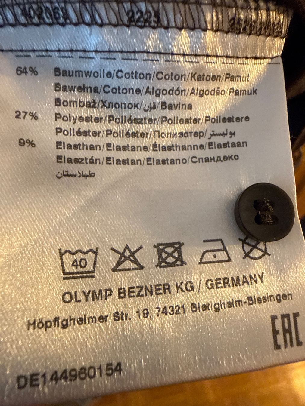 Camicie: Olymp Hemd No. Six Super Slim, Gr. 39 – Usato da Winterthur venduto da britsi 4