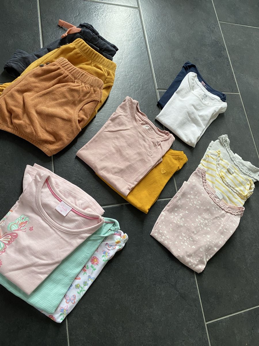 H&M Ensembles coordonnés: Sommerliches Kleiderset, Gr. 92/98/104 – Neuf (Voir description) à Summaprada par hirschuh506