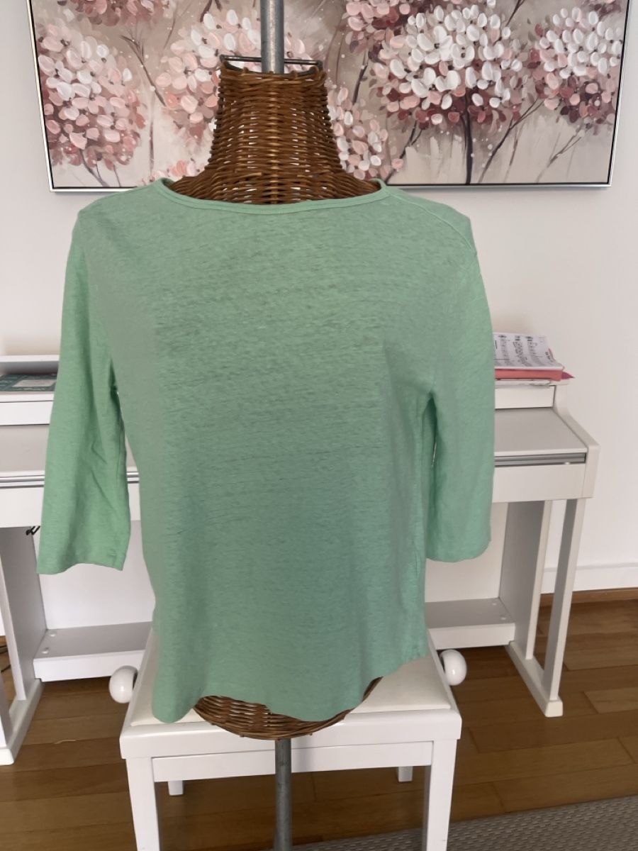 Hessnatur Pullover & Sweatshirts: Pullover leicht , Hessnatur, Mintgrün, 38 – Gebraucht aus Solothurn von Bobesch08