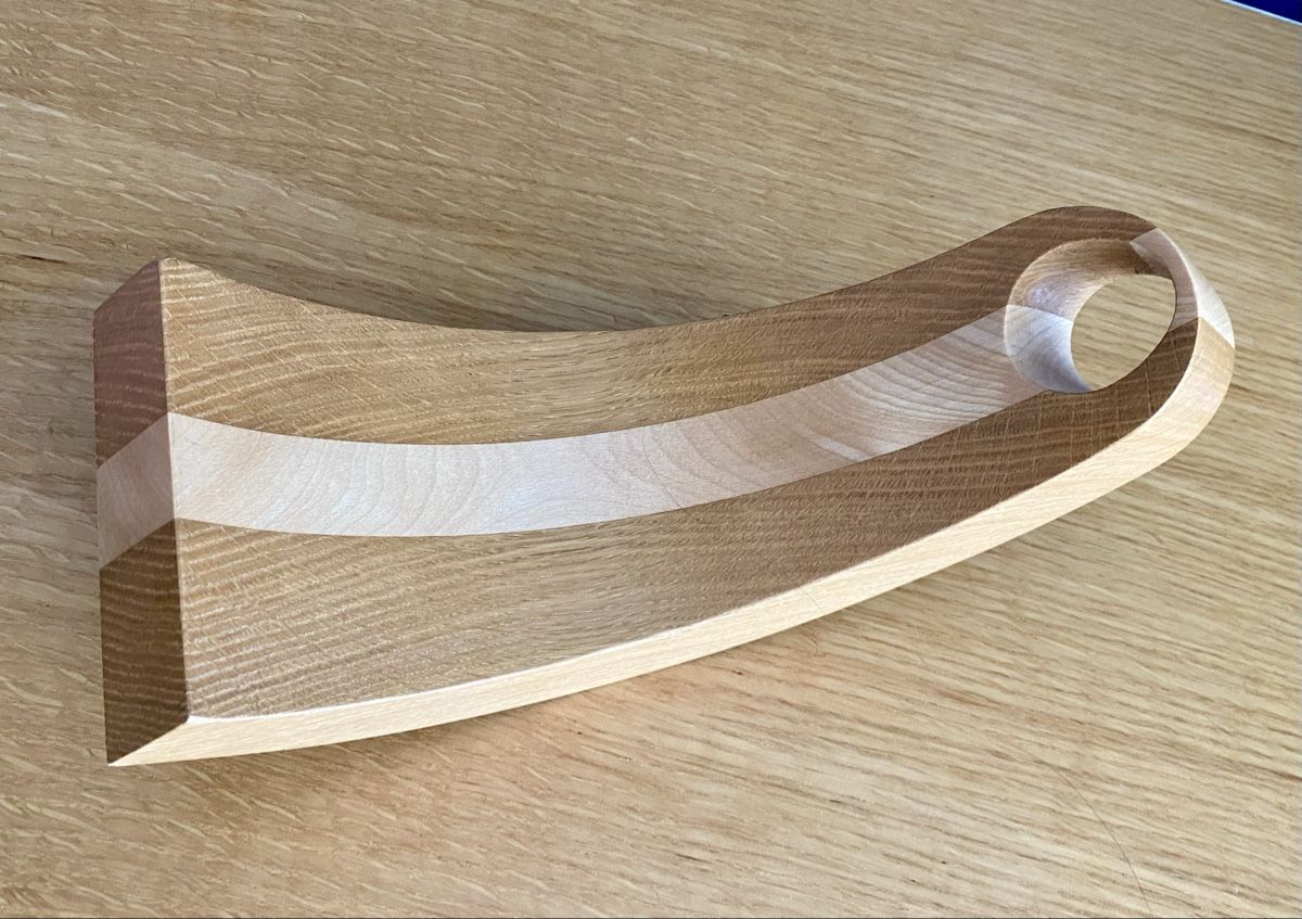 Portabottiglie: Support à bouteille de vin lévitation en bois / Weinständer – Usato da Lausanne venduto da HomeDepose 1