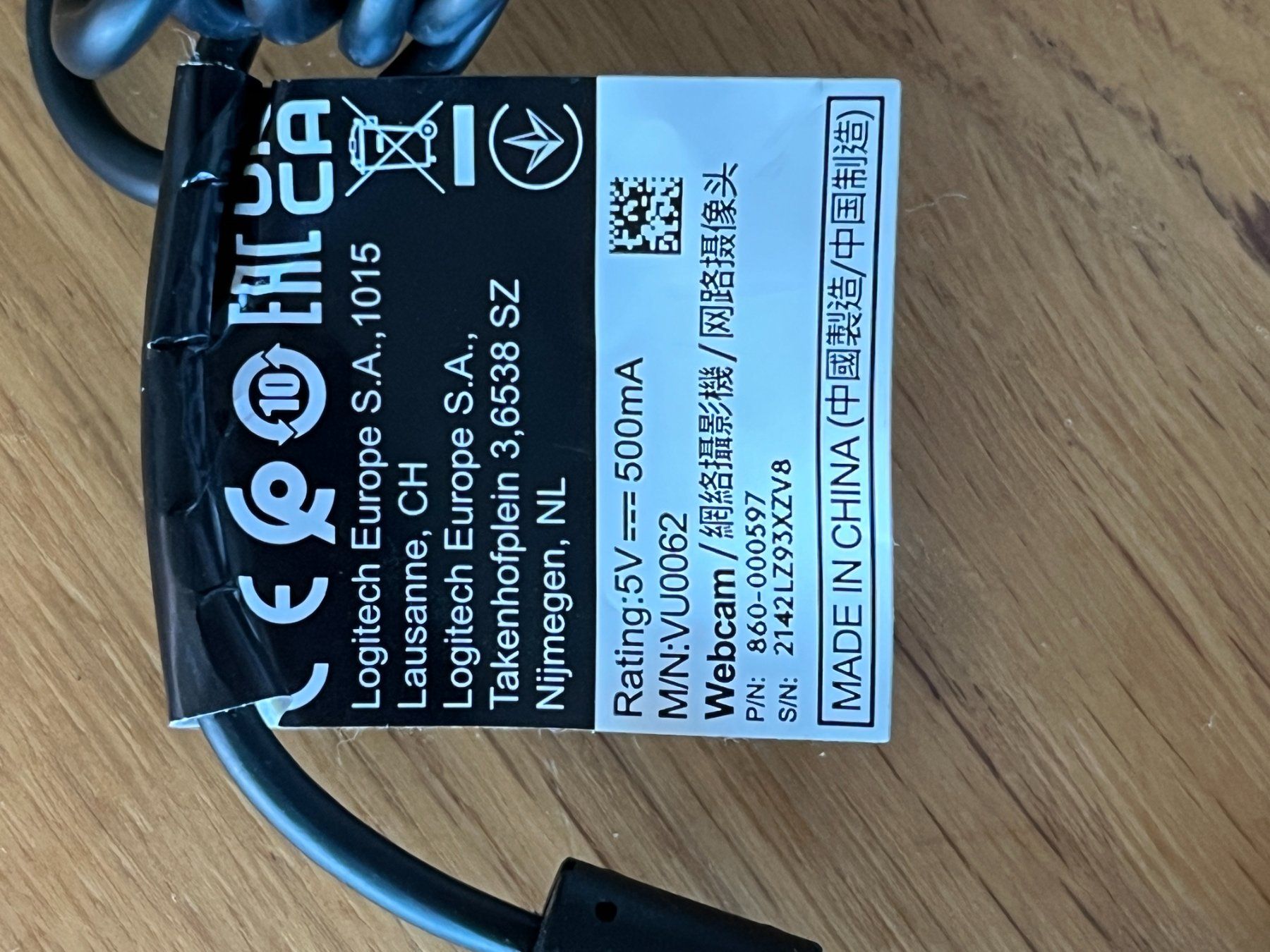 Logitech Webcam: Logitech C920S Pro HD Webcam – Usato da Zürich venduto da koila 4