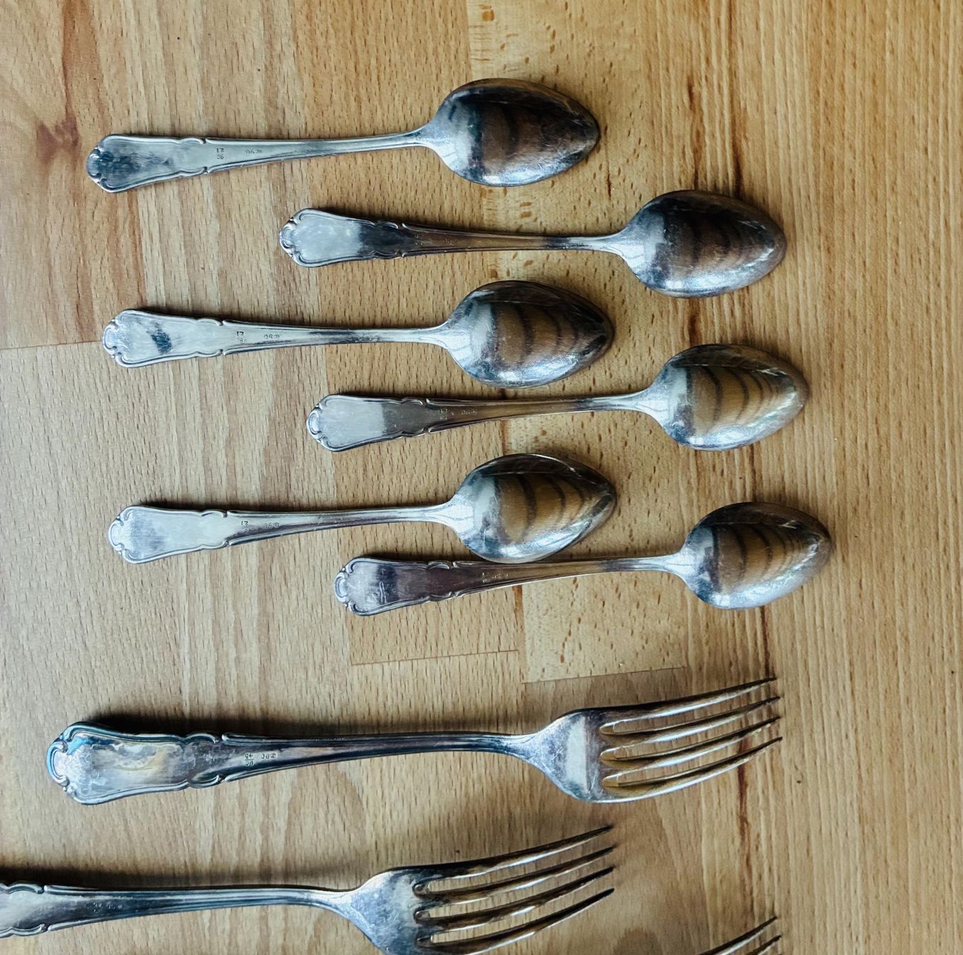 Bestecksets: Besteck Set Silberbesteck – Gebraucht aus Oberkulm von web_zxf7 5