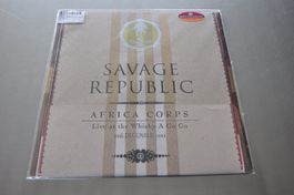 SAVAGE REPUBLIC LP AFRICA CORPS - LIVE - RARE ET NEUF !!!!