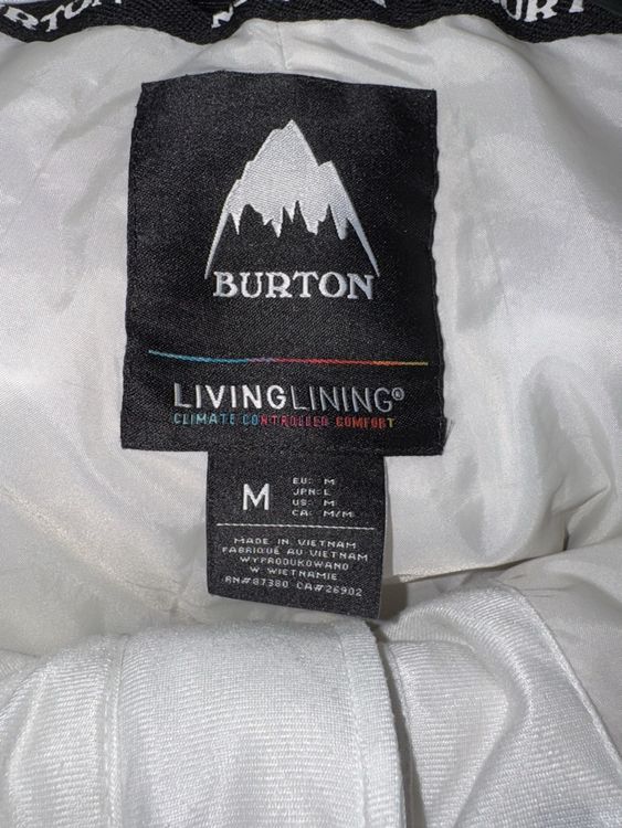 Burton Snowboardhose Damen weiss Gr. M 10