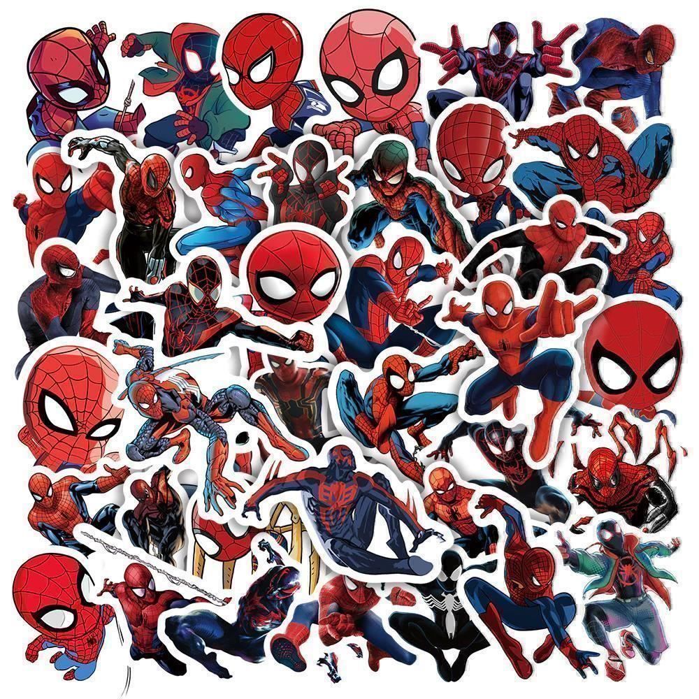 Aufkleber: Lot de 50 autocollants Spiderman – Neu und originalverpackt aus Gurmels von shopathome 1