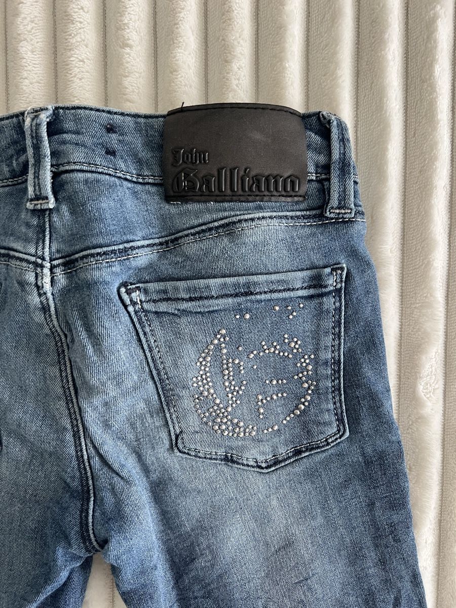 Pantaloni: JOHN GALLIANO DESIGNER JEANS GR 6 – Usato da Basel venduto da theo-g77 3