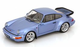 Porsche 911 / 964 Turbo 1990-1993 hellblau met.      1:18