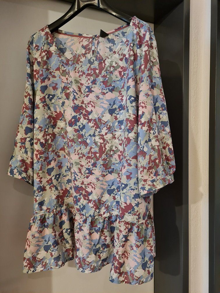 Camicette: Neu: Bluse bunt gemustert - Gr.46 – Nuovo (secondo la descrizione) da Uznach venduto da Laeuffer