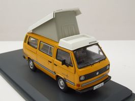 VW T3a Camper Joker 1979-1985 gelb / weiss / Decor      1:43