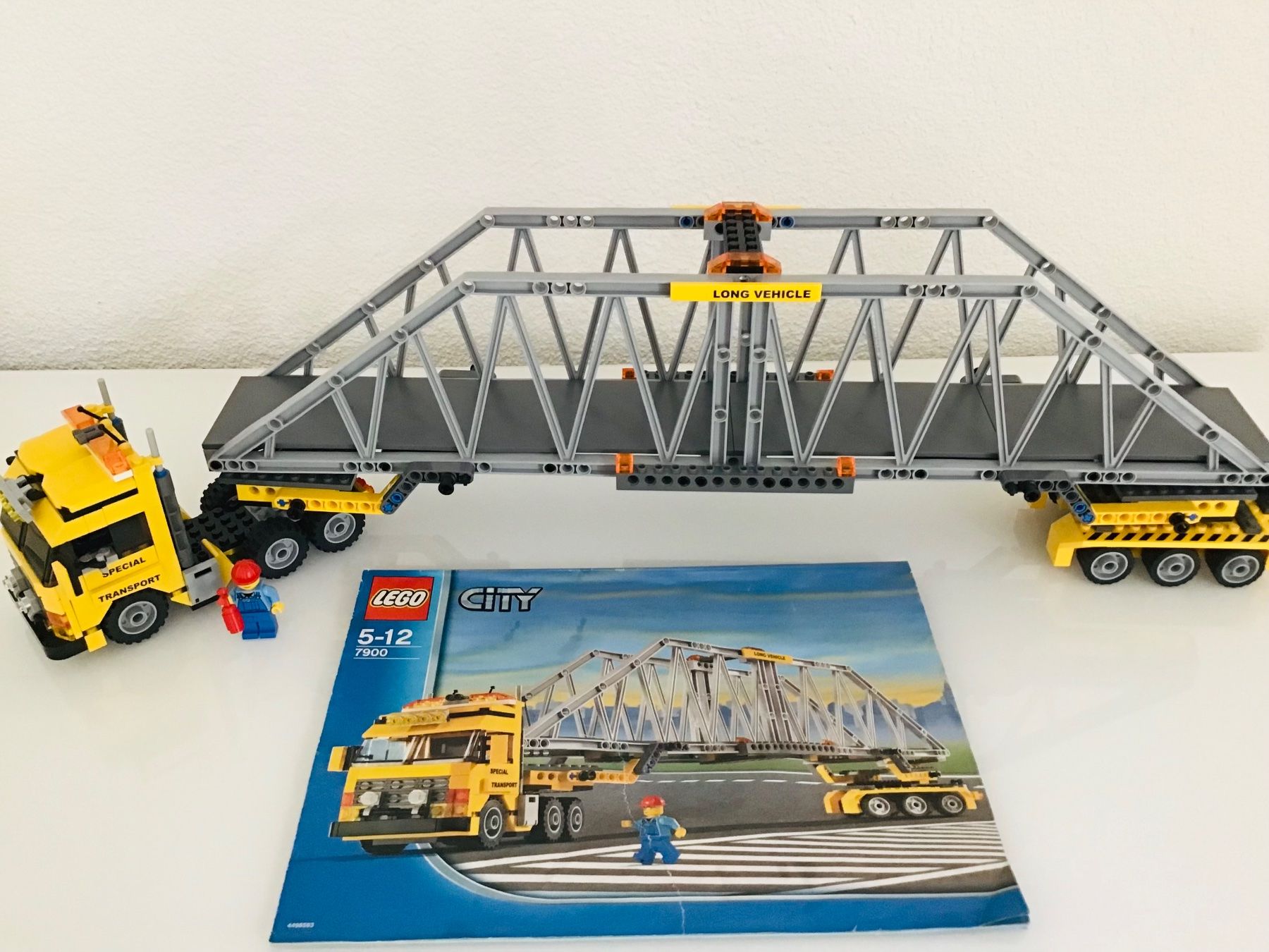 Lego Kit di costruzioni: Lego City 7900 Schwertransporter – Usato da Rodersdorf venduto da alfa03