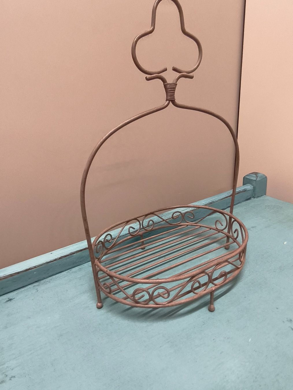 Seifenschalen: Seifenschale shabby chic Metall – Gebraucht aus Zürich von Jul69 4