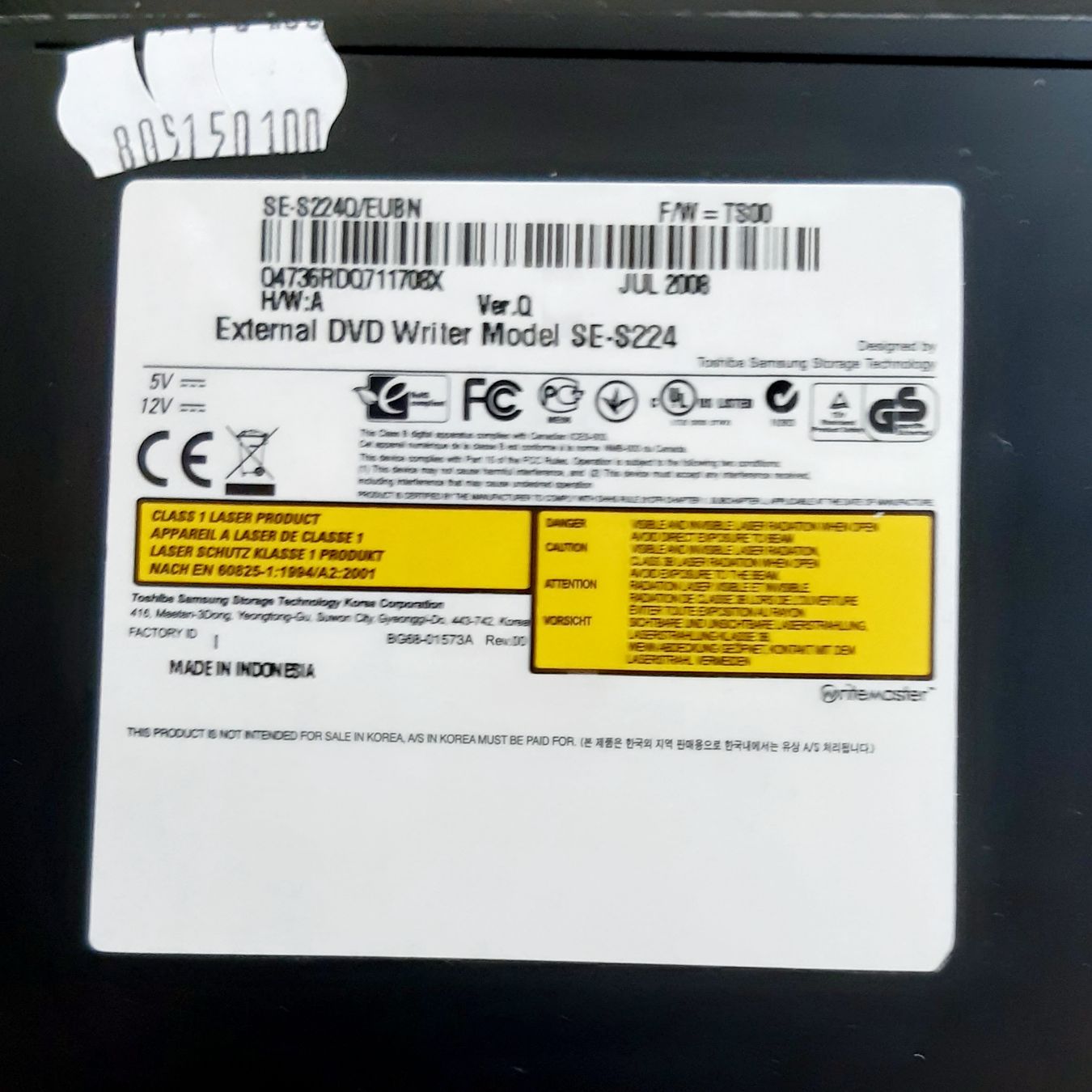 PC: Notebook Belinea-s mit Writemaster Samsung Se-s204 – Usato da Langenthal venduto da Deern1 4