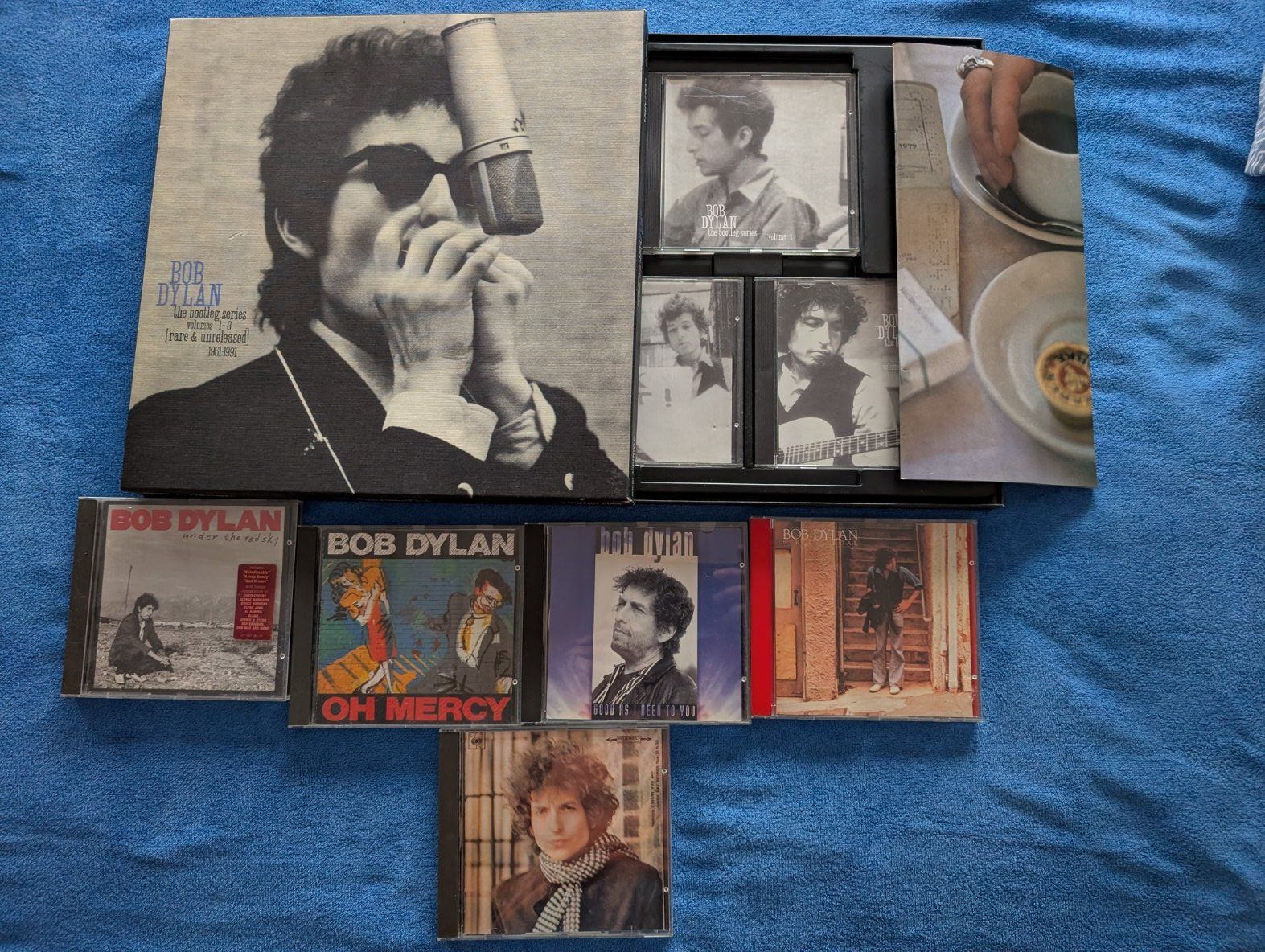 CDs: Div. CDs Bob Dylan (8 Stk). inkl. Sammelbox – D'occasion à Aeugst am Albis par Andyw