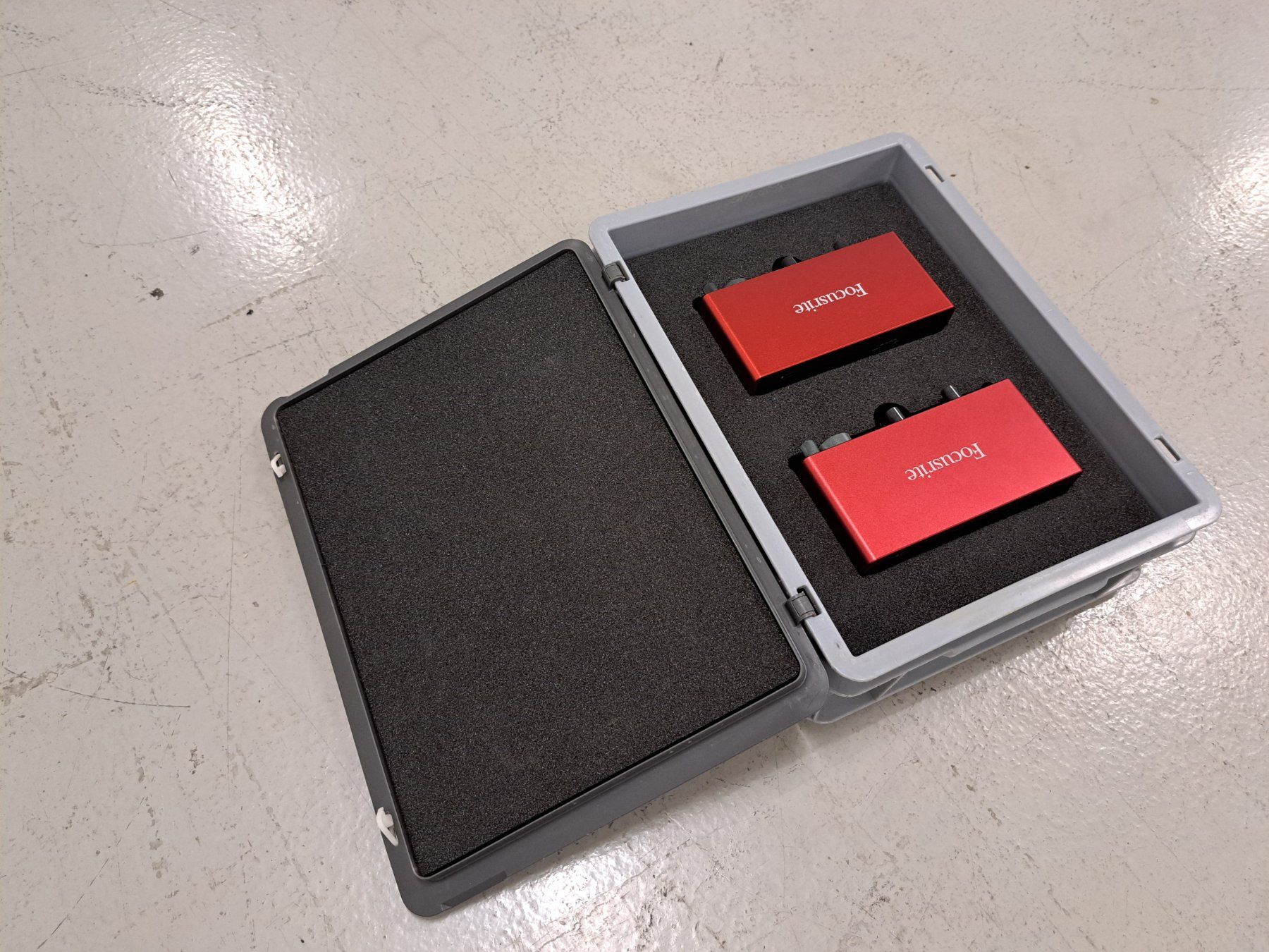 Focusrite Attrezzatura per studi di registrazione: Audio Interface Focusrite Scarlett 2er Set, im Rako-Behälter – Usato da Embrach venduto da lichttechnik 5