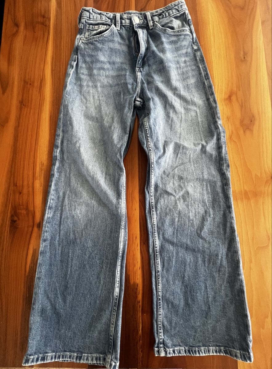 H&M Pantaloni: Jeans Gr.158 / Wide Leg – Usato da Münchenbuchsee venduto da PuR04